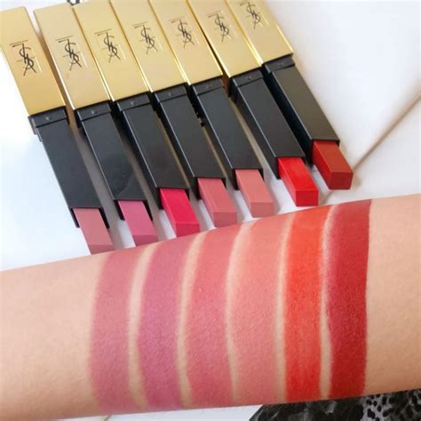 ysl the slim 11 swatch|ysl matte lipstick swatches.